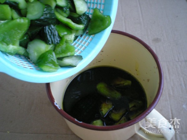 Pickled Cucumber Side Dish recipe
