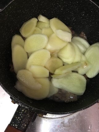 Fried Beef with Ginger recipe