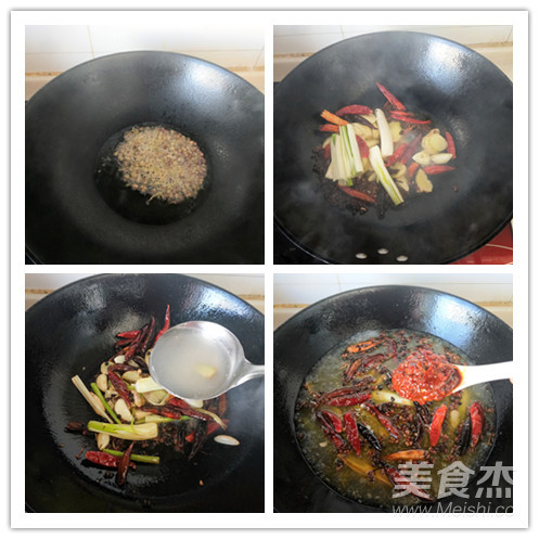 Spicy Fresh Coriander is Delicious Enough to Lose Eyebrows--------boiled Fish recipe