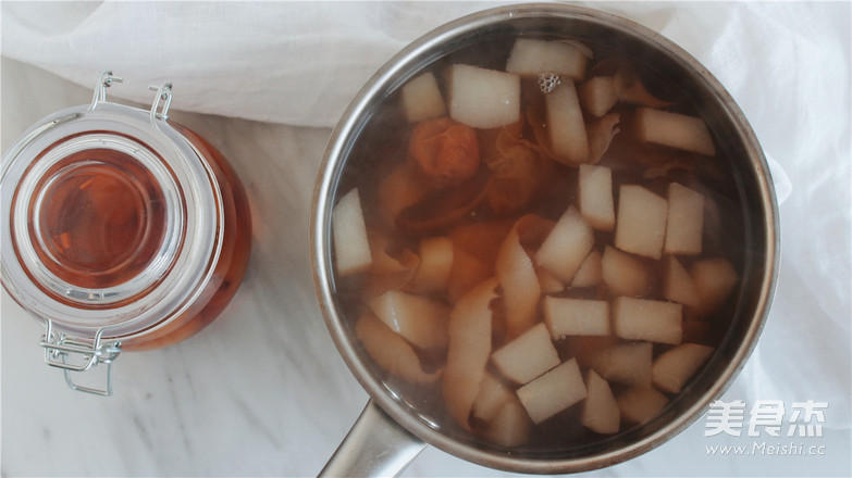 Green Plum Soup with Small Hanging Pears, Just A Bite, The Tip of Your Tongue is The Most Beautiful Spring recipe