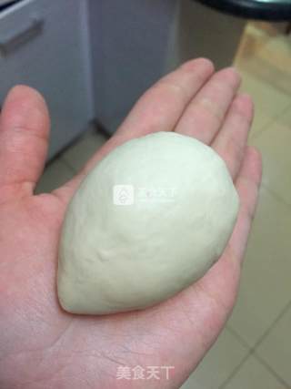 Chinese New Year Fancy Steamed Bun with Bean Paste recipe