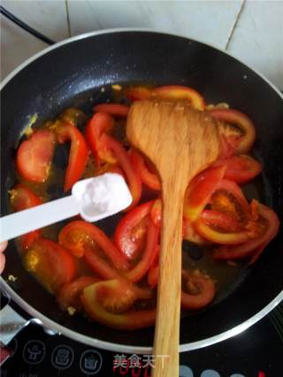 Scrambled Eggs with Tomatoes recipe