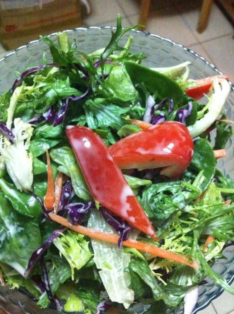 Refreshing Vegetable Salad recipe