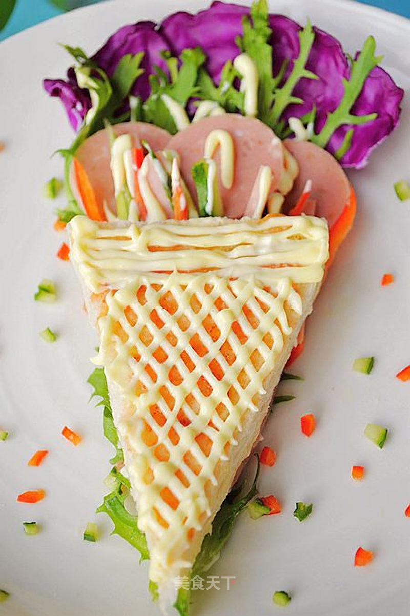 Vegetable "ice Cream" Sandwich recipe