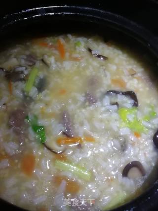 Casserole Tomato Sea Oyster Beef Porridge recipe