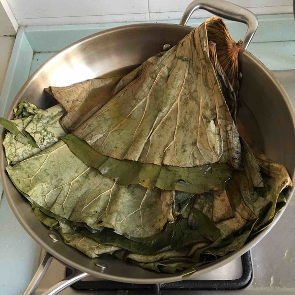 Lotus Leaf Glutinous Rice Chicken recipe