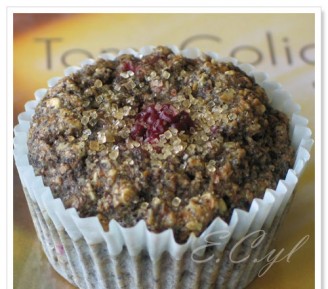 Purple Rice Mulberry Muffin recipe