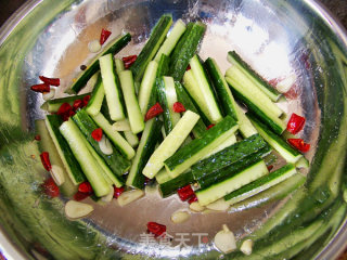 Xinlan Hand-made Private Kitchen [double Pepper Crispy Cucumber Strips]-change Your Life to Another Way of Living recipe