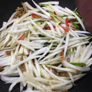 Stir-fried Shredded Pork with Cabbage recipe