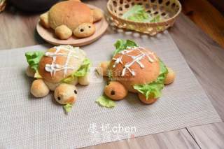 #aca烤明星大赛#little Tortoise Whole Wheat Bread recipe