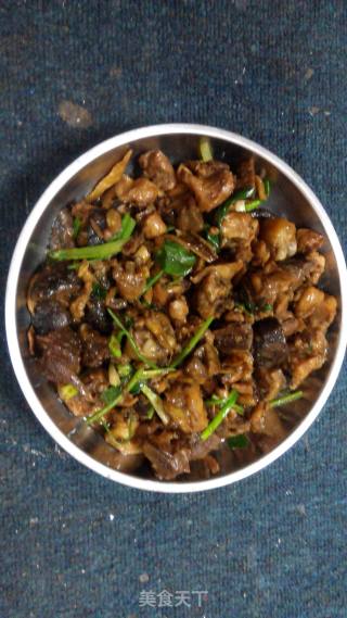 Stewed Chicken with Mushrooms recipe