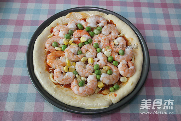 Shrimp and Bacon Pizza recipe