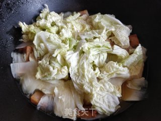 Frozen Tofu Stewed with Cabbage recipe