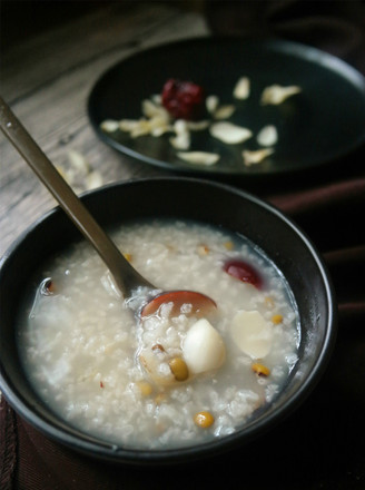 Microwave Lily Congee