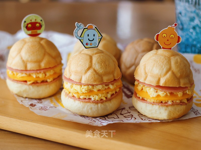 Mini Football Burger recipe