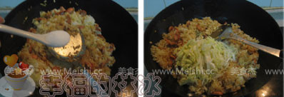 Rapeseed Oil Crispy Intestine Fried Rice recipe