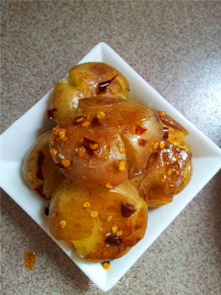 Pan-fried Baby Potatoes recipe