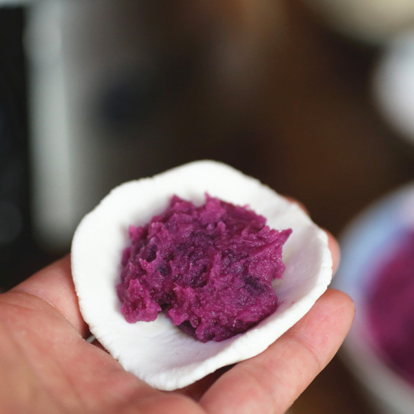 Purple Sweet Potato Dumpling recipe