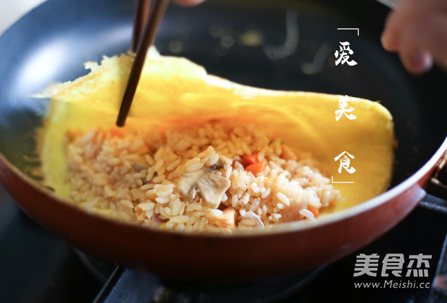 Japanese Style Omelet Rice recipe