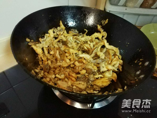 Dry Fried Mushrooms recipe