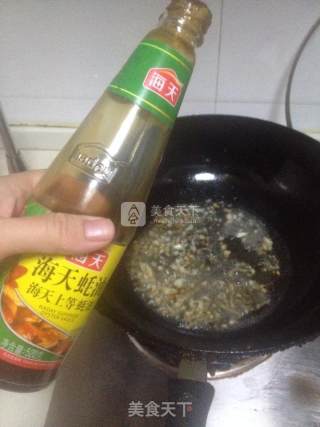 Lettuce with Garlic Oyster Sauce recipe