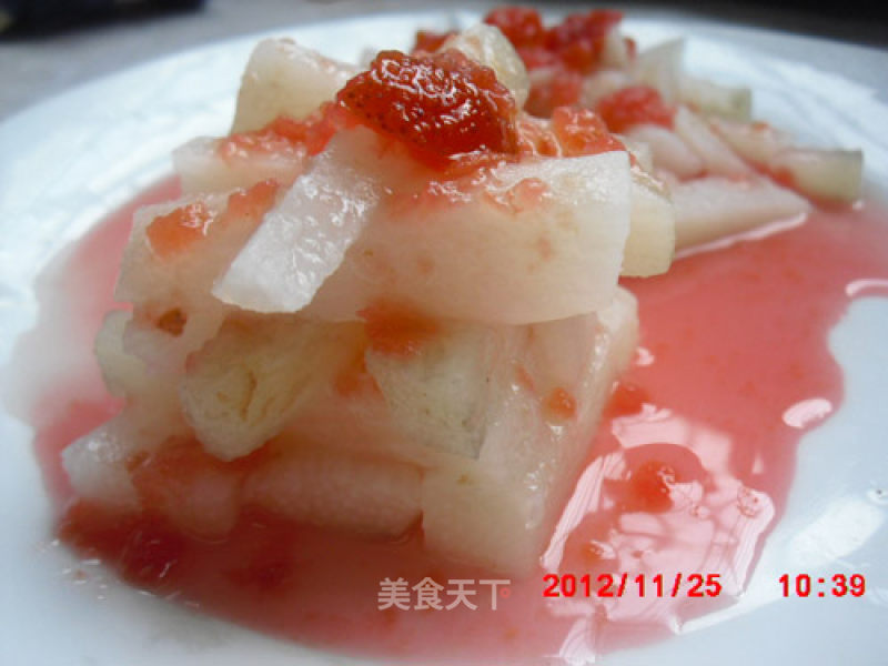 Sweet and Sour Yam with Hawthorn Sauce recipe