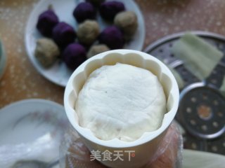 Crystal Purple Sweet Potato Mooncake recipe