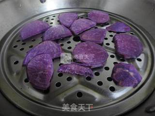 Purple Sweet Potato Biscuits recipe