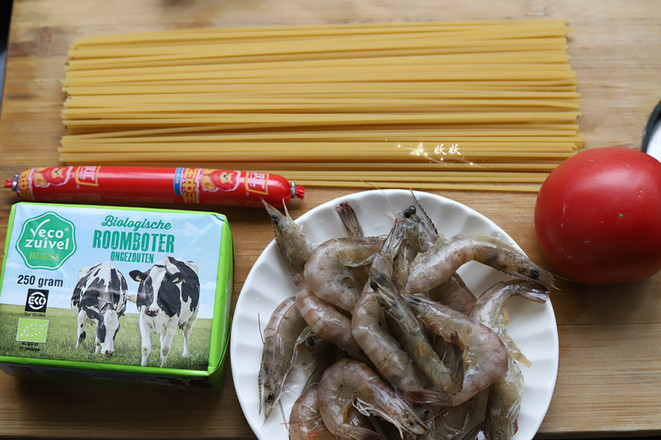 Shrimp Tomato Pasta recipe