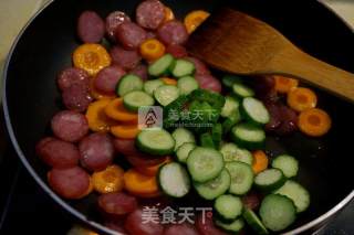 Stir-fried Sausage recipe