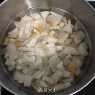 Red Wine Rock Sugar Pear recipe