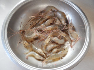 Fried Prawns with Double Pepper recipe