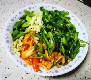 Stir-fried Tripe with Chili recipe