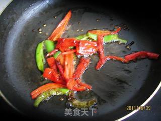 Roasted Preserved Eggs with Peppers recipe