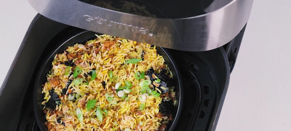 Fried Rice with Pork Floss recipe