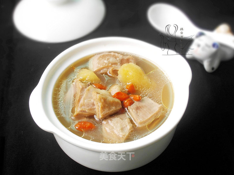 Mutton Soup with Wolfberry and Ginger recipe