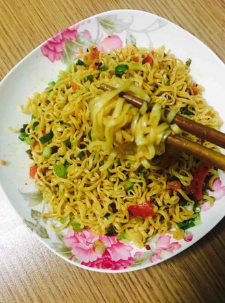 Fried Instant Noodles recipe