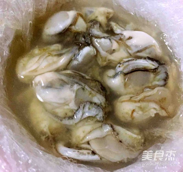 Oyster Steamed Custard recipe