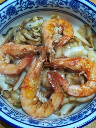 Prawns and Cabbage recipe