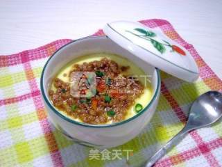 Minced Meat and Egg Custard recipe