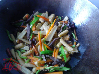 Stir-fried Pork Heart with Baby Corn recipe