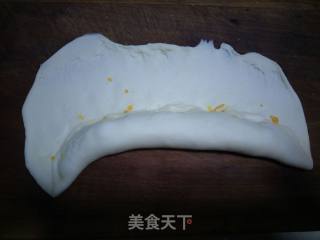 Salted Egg Yolk Pork Floss Bagels recipe
