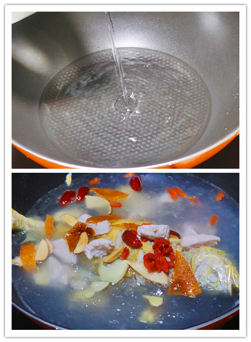~tangerine Peel Yellow Fish Soup~ recipe