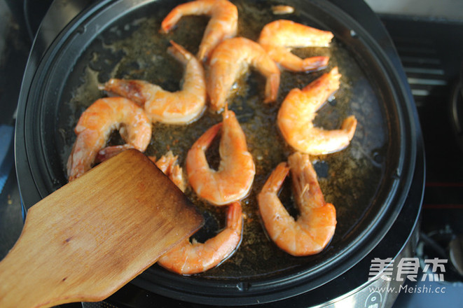 Griddle Shrimp in Electric Baking Pan recipe