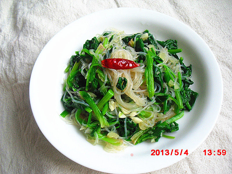 Spinach Vermicelli recipe