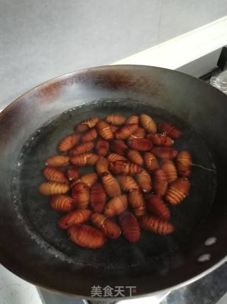 Mixed Silkworm Pupa recipe