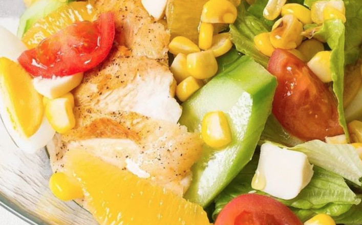 The More You Eat, The Thinner Chicken Breast Salad is Made! recipe