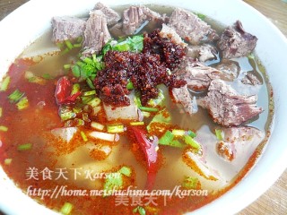 Authentic Lanzhou Beef Noodle recipe