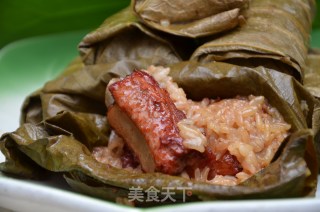 Lotus Leaf Glutinous Rice Pork Ribs recipe