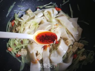 Lettuce Stir-fried Liangpi recipe